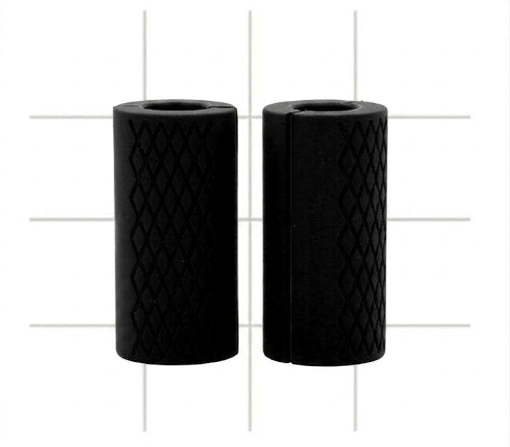 Fashion Non-Slip Silicone Dumbbell & Barbell Grips – Ergonomic Thick Bar Adapter